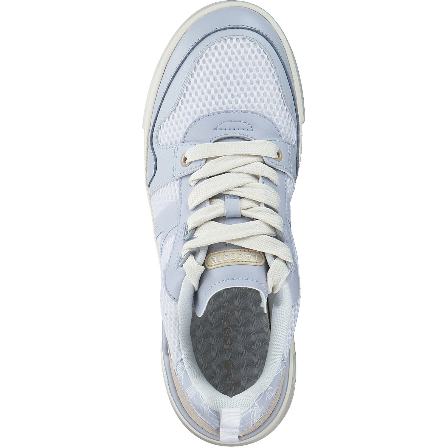Lacoste L002 46CFA0022, Schnürschuhe, Damen, Weiß/Blau