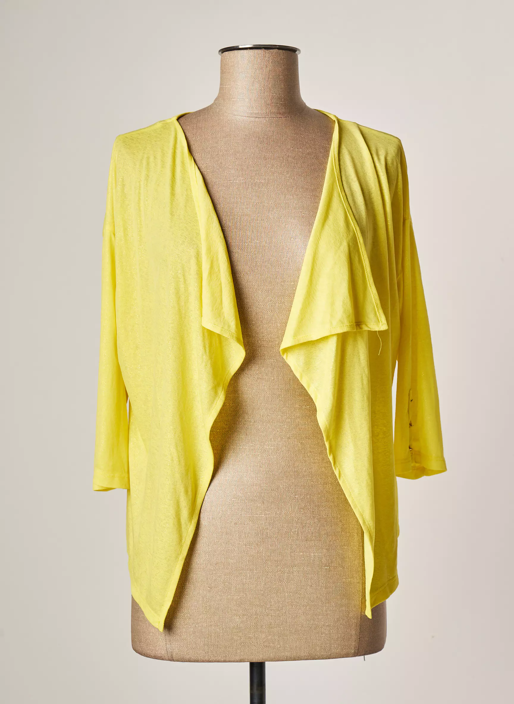 Julie Guerlande Vestecasual Femme couleur jaune