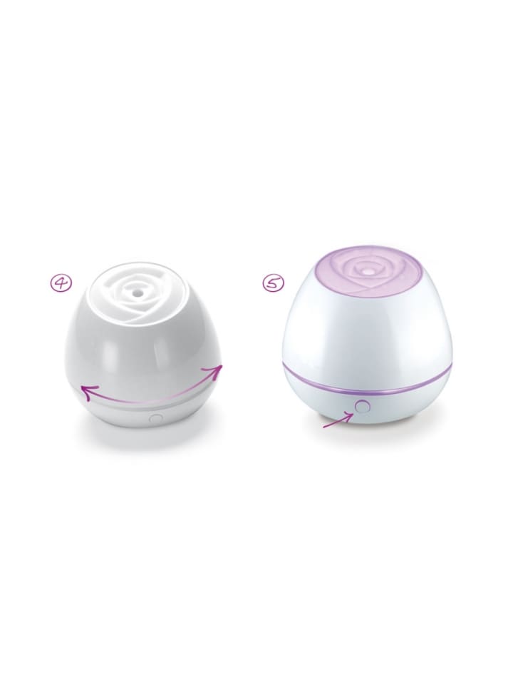 Tescoma Ultraschall Luftbefeuchter FANCYHOME, Rose in rosa günstig kaufen zweistöckig