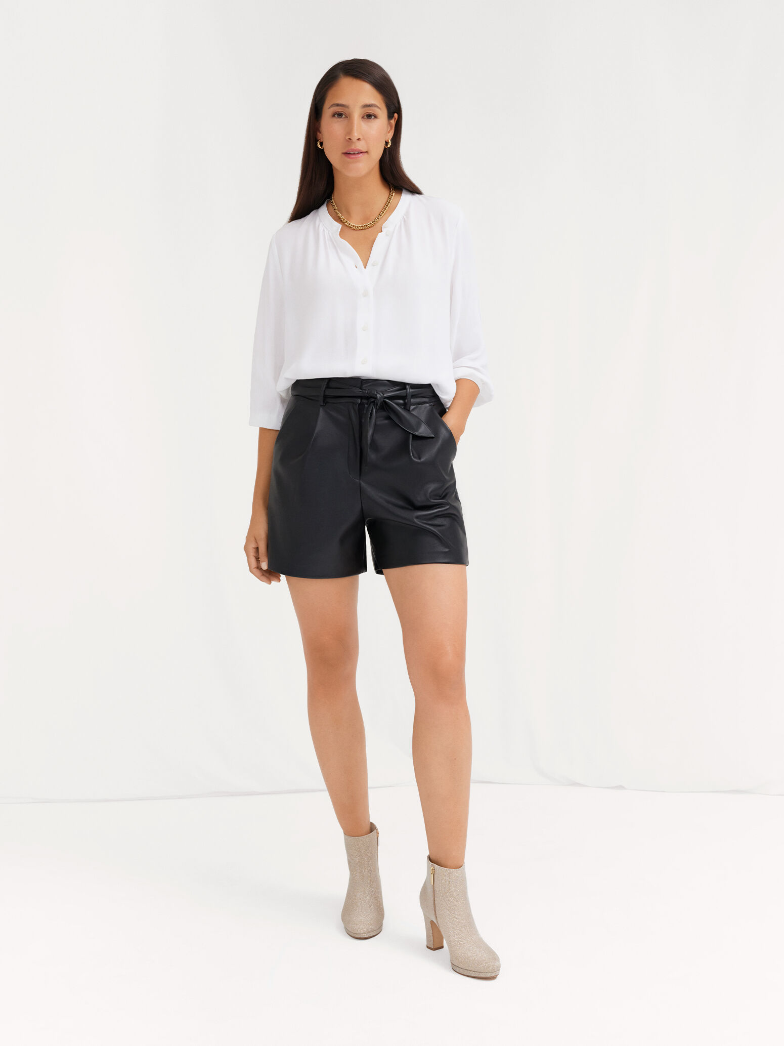 Boho Bluse - blanc