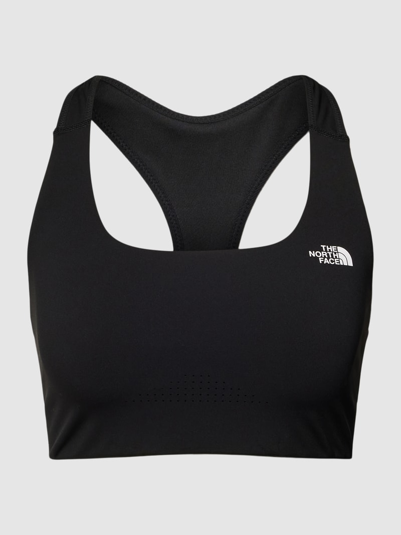 Bustier mit Racerback Modell 'MOVMYNT' in schwarz