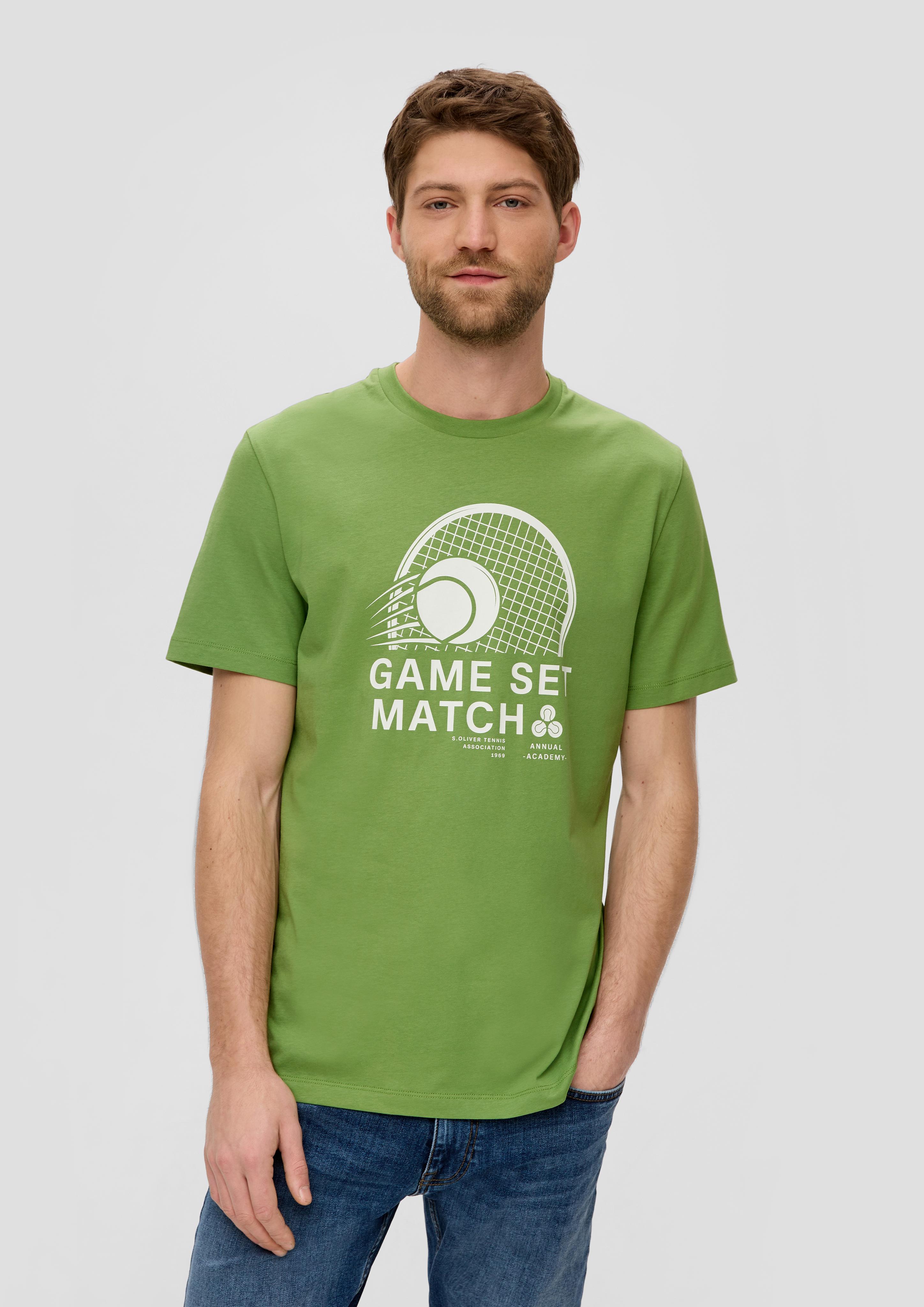 T-Shirt mit Frontprint  2141461-74D3