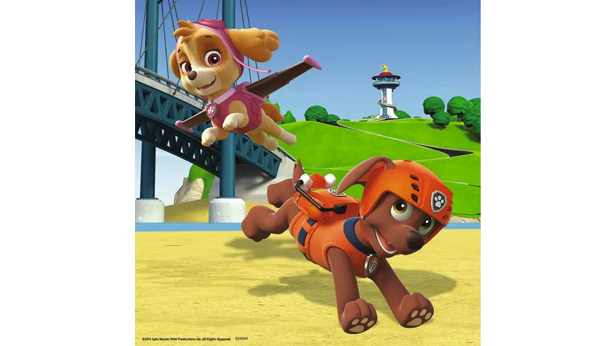 Ravensburger Puzzle - Paw Patrol, 3 x 49 Teile