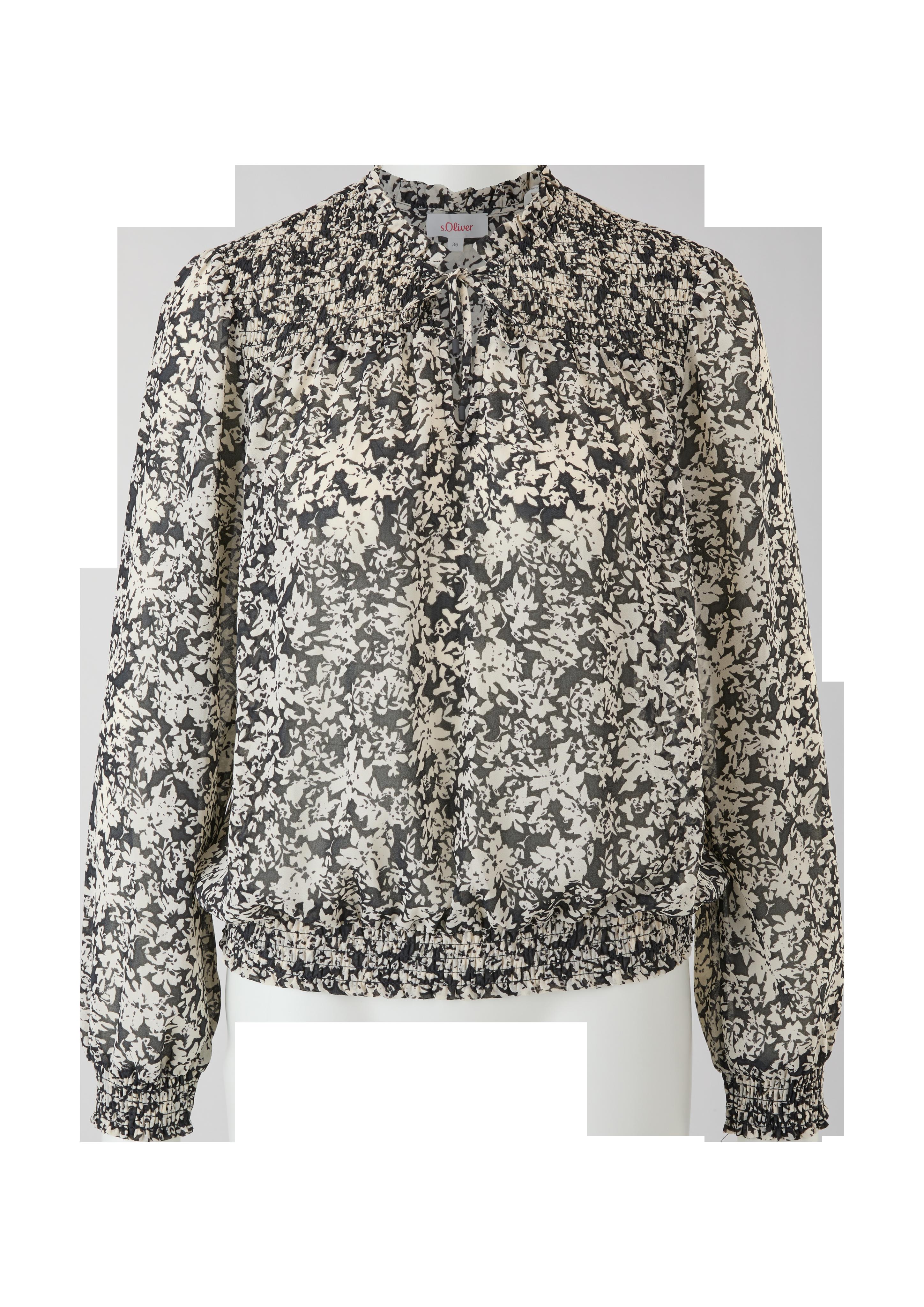 Bluse mit Smok-Details  2120536-59A1