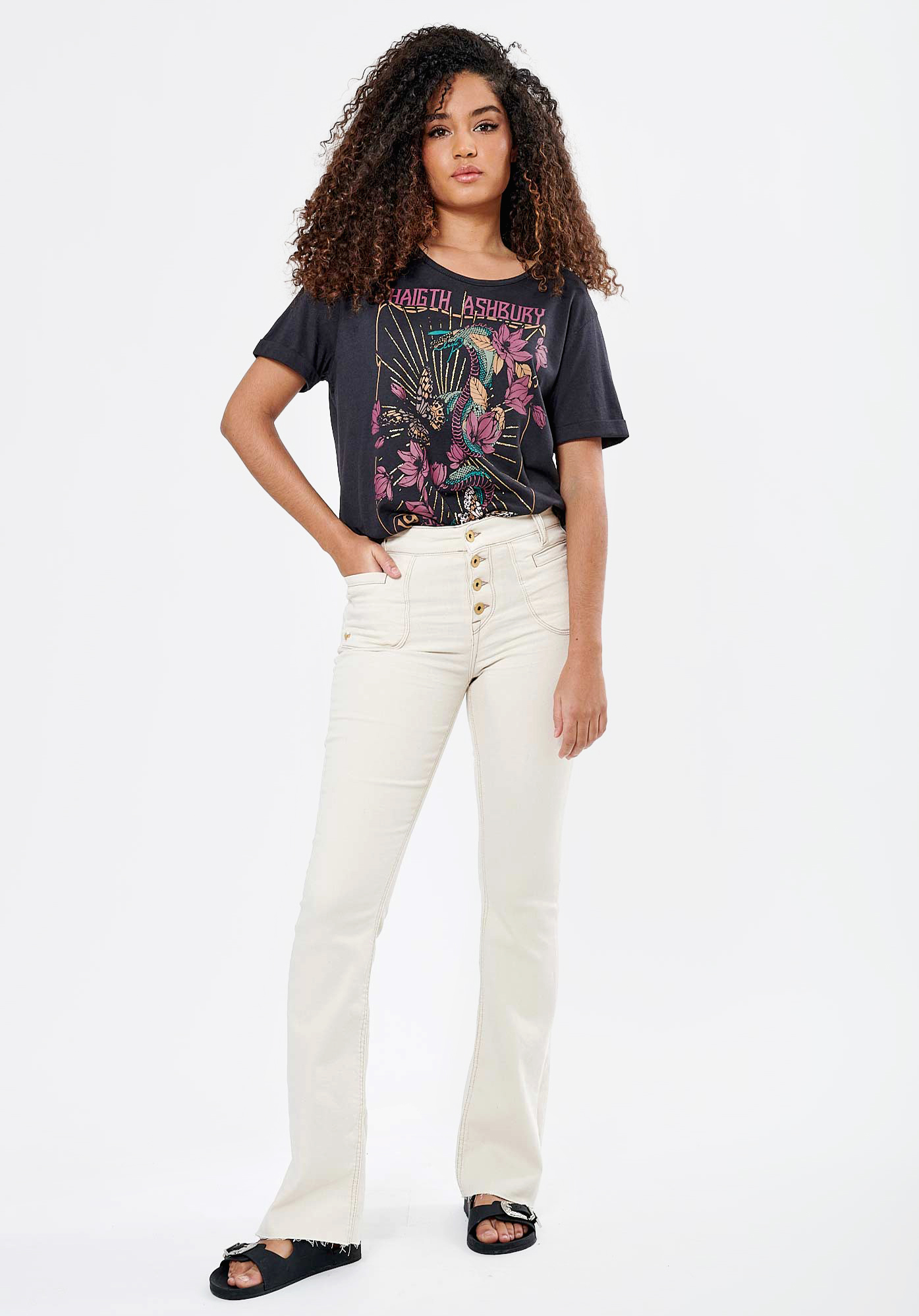 JUKE   T-shirt noir Femme