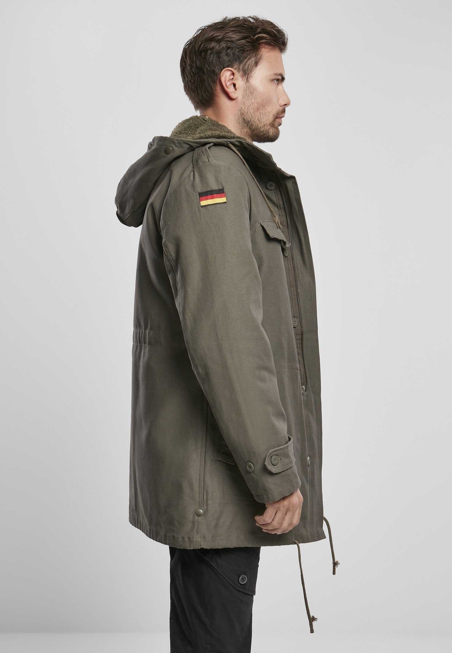 Brandit Outdoorjacke Herren BW Flag Parka (1-St)