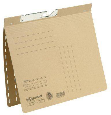 ELBA Hängehefter 90481 Naturbraun DIN A4 31,8 x 26,5 cm 230 g/m² 50 Stück
