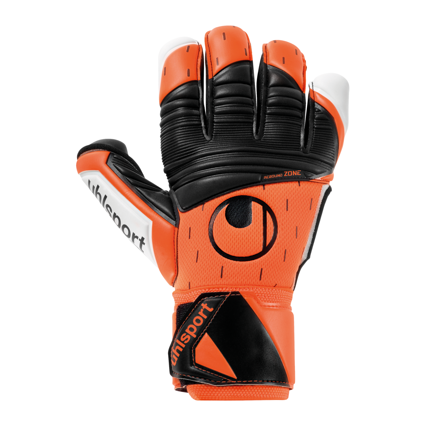 Uhlsport Super Resist+ HN Torwarthandschuhe Orange Weiss Schwarz F01