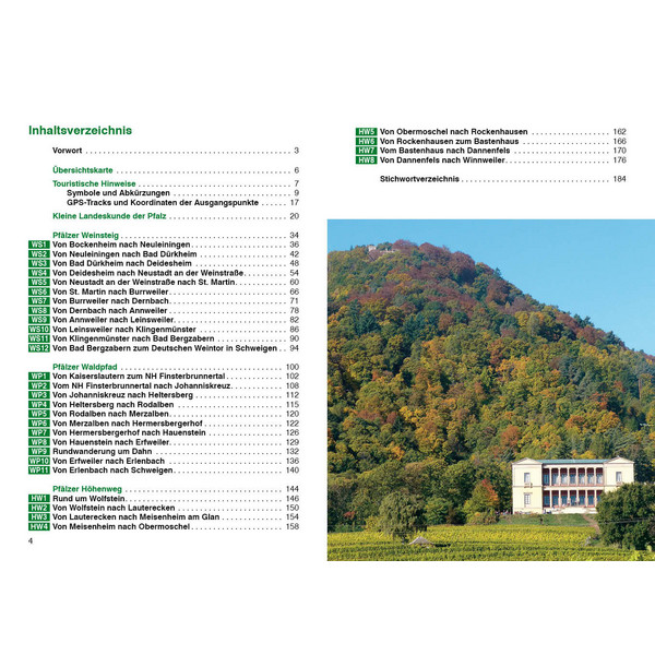 Pfälzer Weinsteig - Wanderführer
