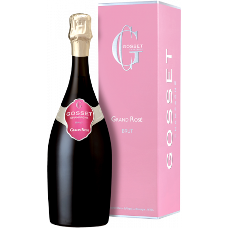 CHAMPAGNE GOSSET - GRAND ROSE - EN ETUI
