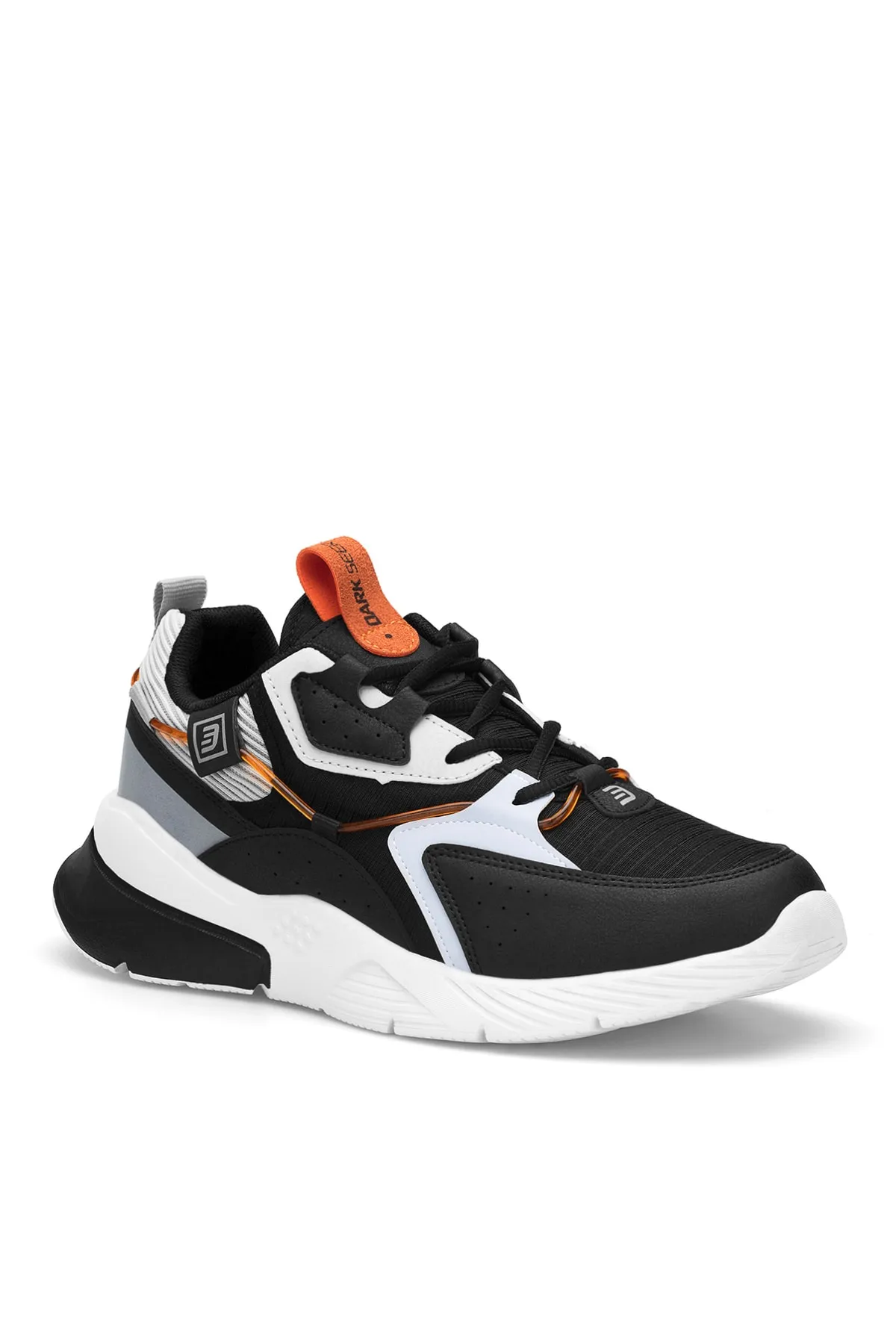 DARK SEER  Schwarz-weißer Ice Unisex-Sneaker