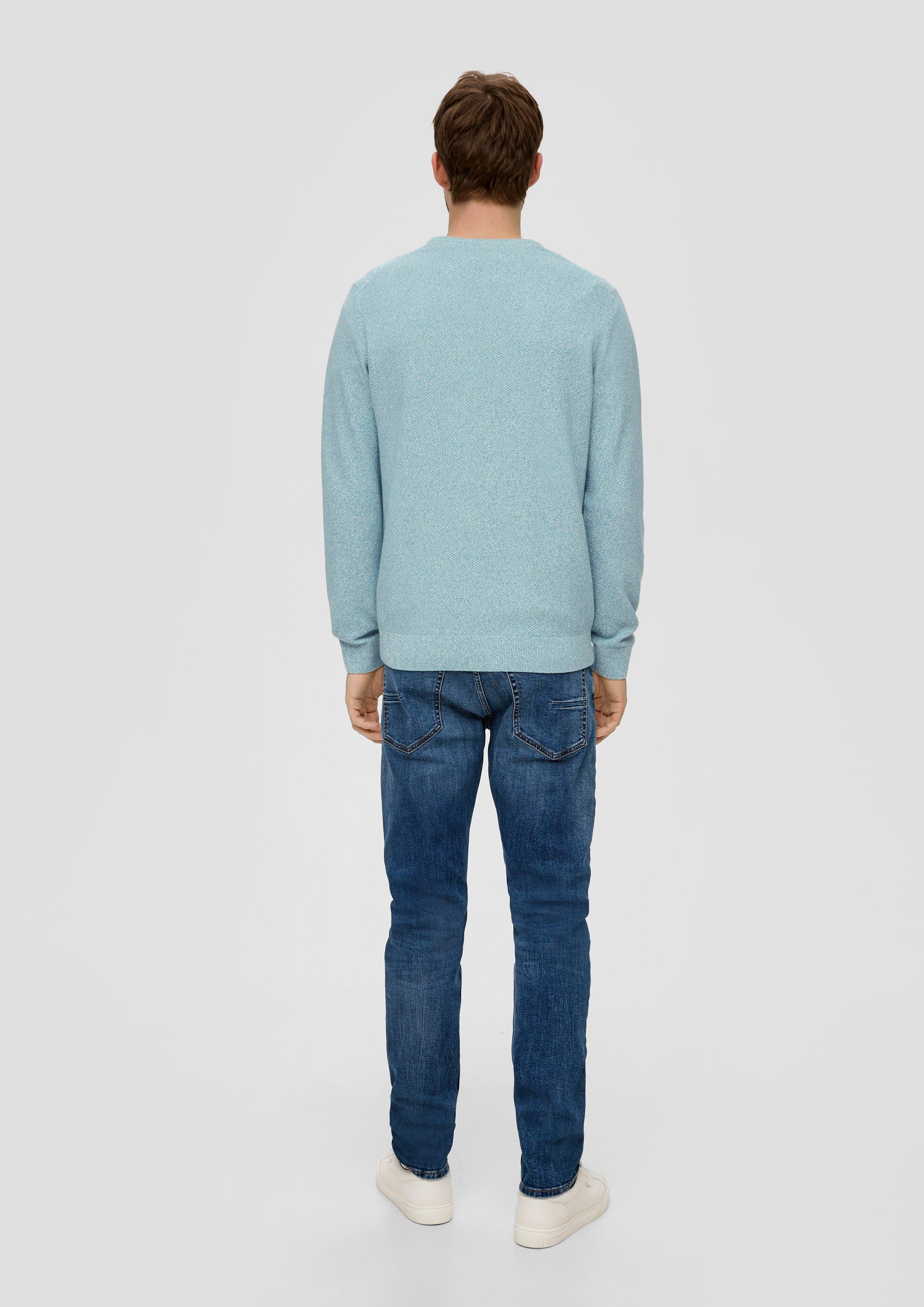 Feinstrickpullover mit Crew Neck  2146110-65X0