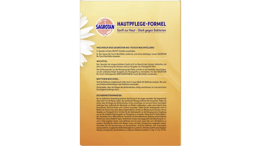 Sagrotan No-Touch Hygiene Seife Starter-Set