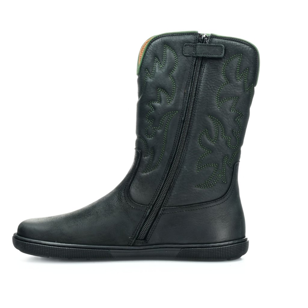 Koel Frida Black/Green Barfußstiefel