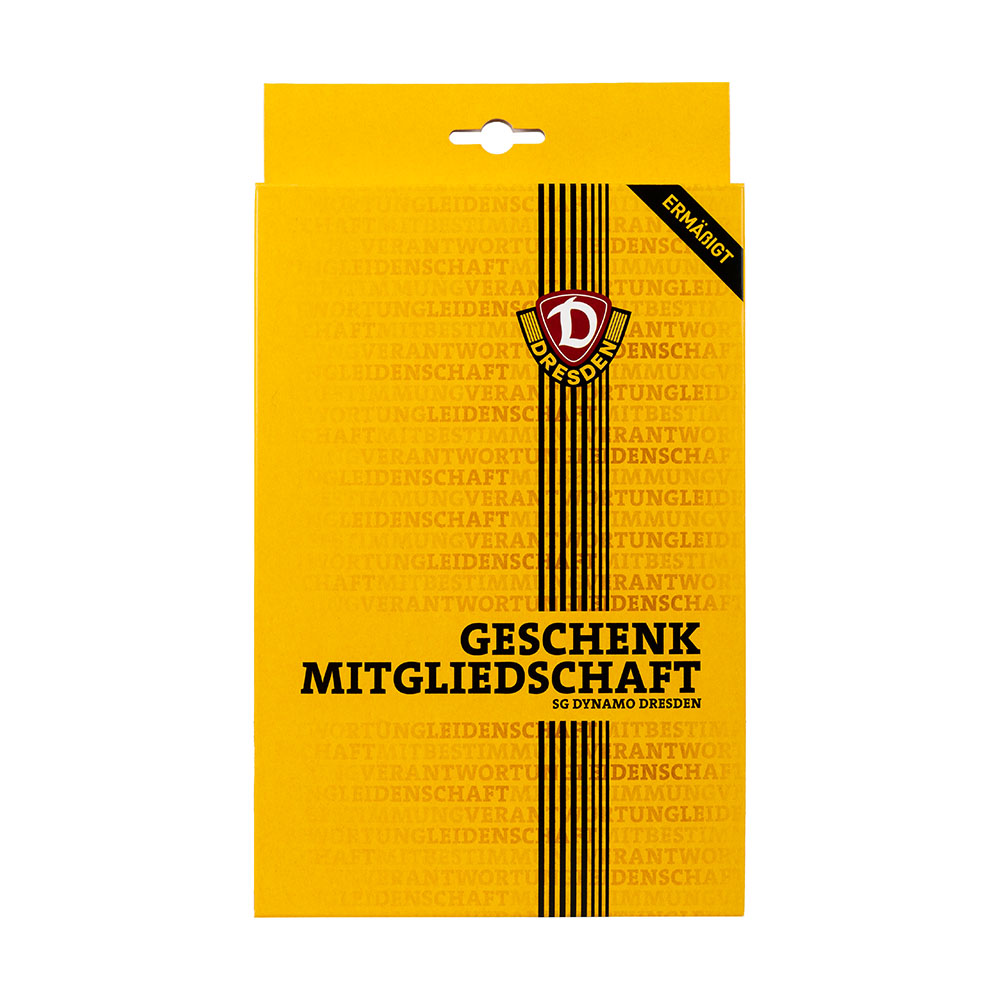 GUTSCHEIN-BOX Mitgliedschaft SG Dynamo Dresden (ERMÄßIGT)