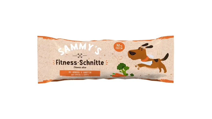 Sammy's Hundesnack Fitness-Schnitte Brokkoli & Karotte 25 g
