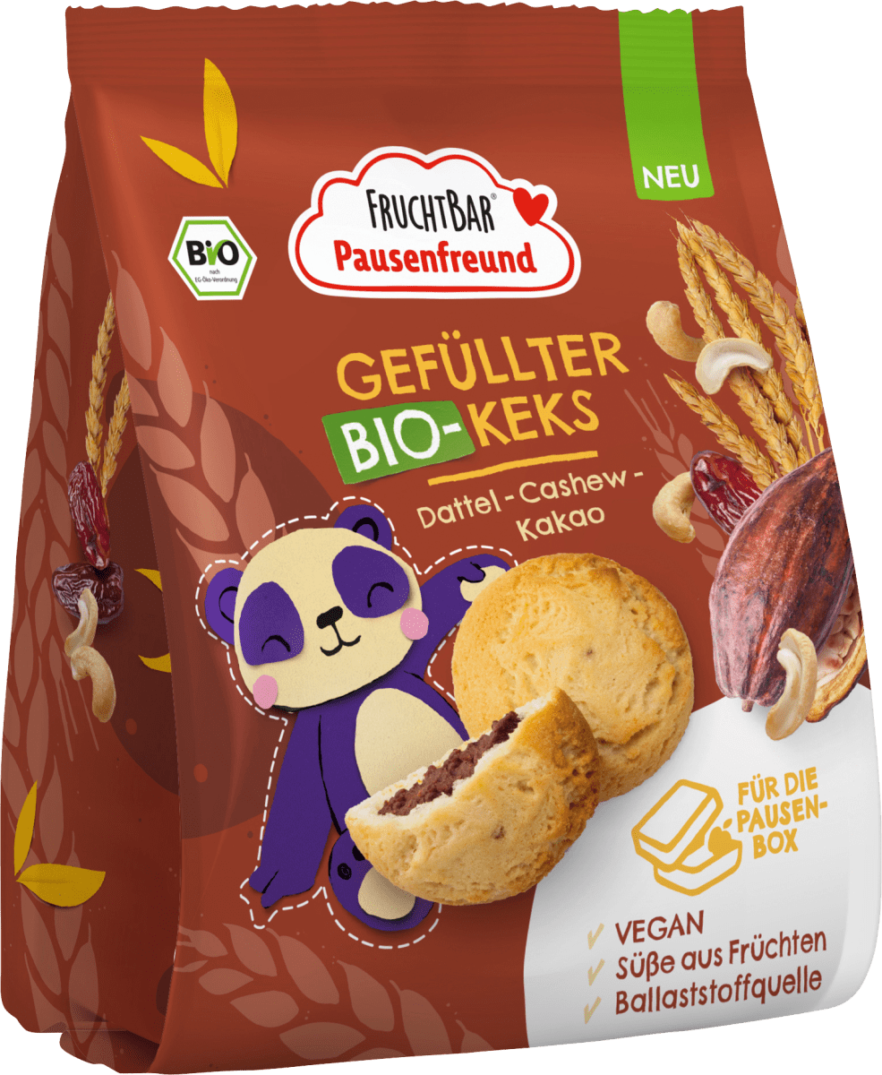 Kinderkekse Dattel, Cashew & Kakao, ab 3 Jahren, 120 g