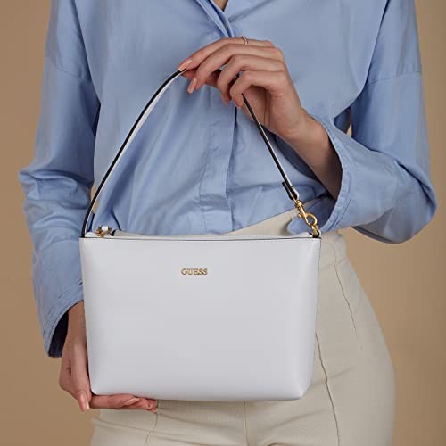 GUESS Handtaschen weiss KATEY PERF SMALL TOTE