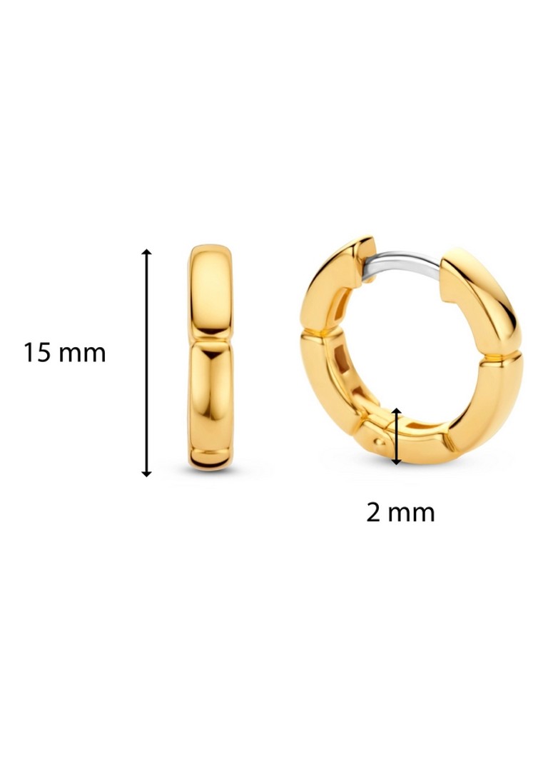 TI SENTO - Milano Gold-plated Earrings 7889SY