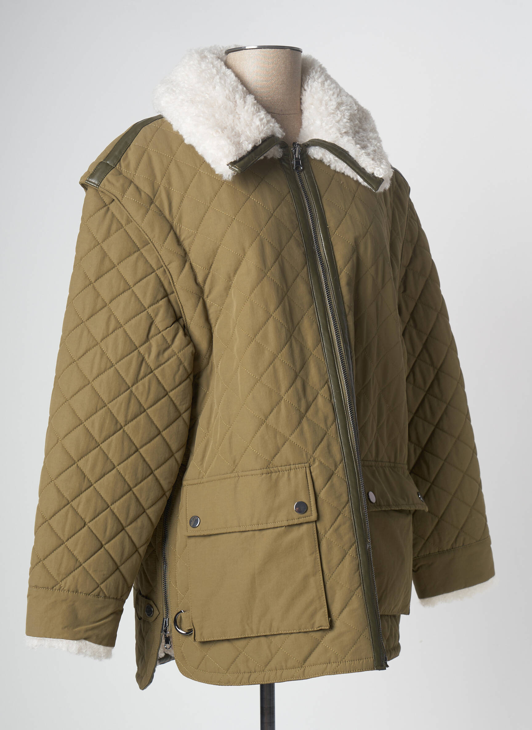 Urbancode Doudounes Femme couleur vert