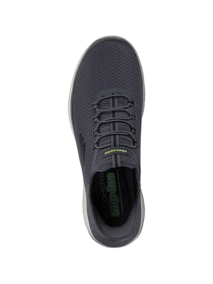 Skechers Slip-On-Sneaker in Grau günstig kaufen