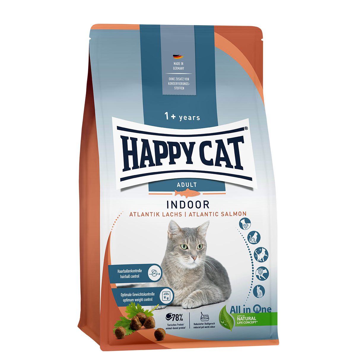 Happy Cat Indoor Adult Atlantik Lachs günstig kaufen
