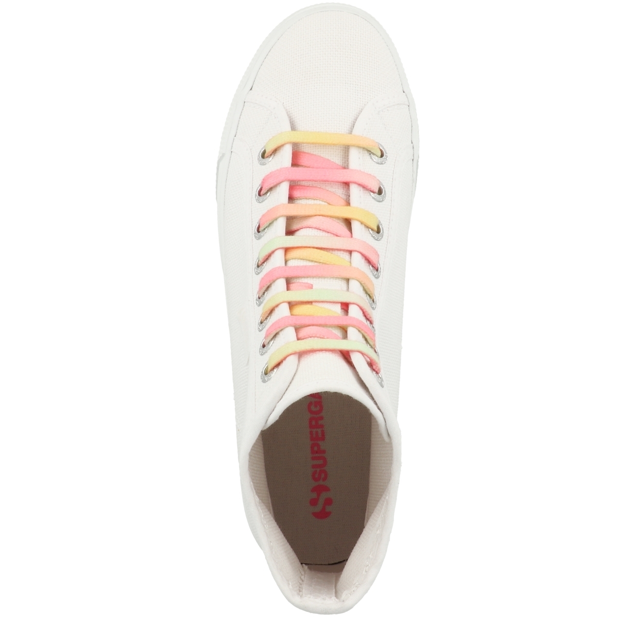 Superga 2708 Hi Top Shaded Lace Sneaker high weiss
