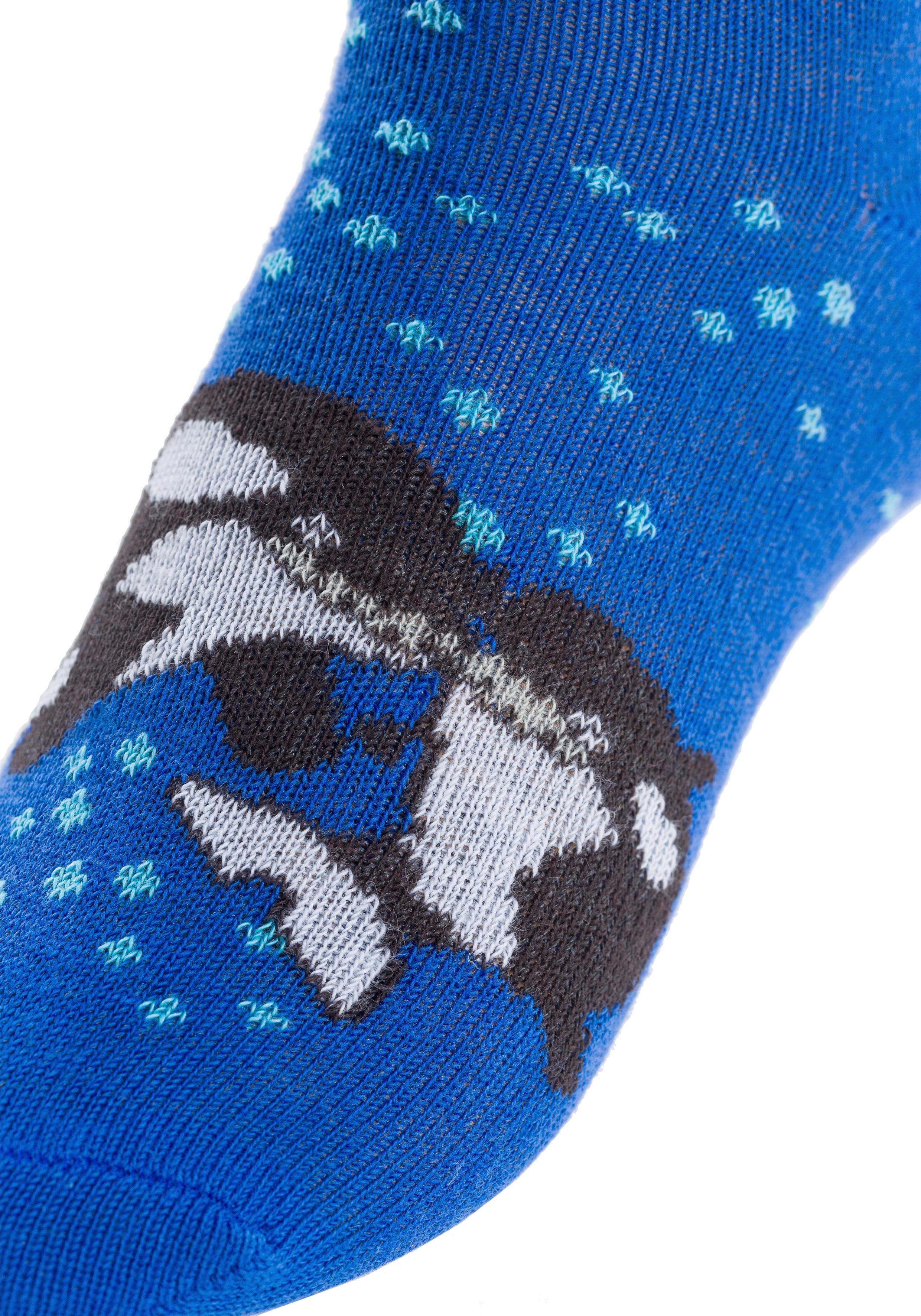 Arizona Socken (5-Paar) mit Meeresmotiven