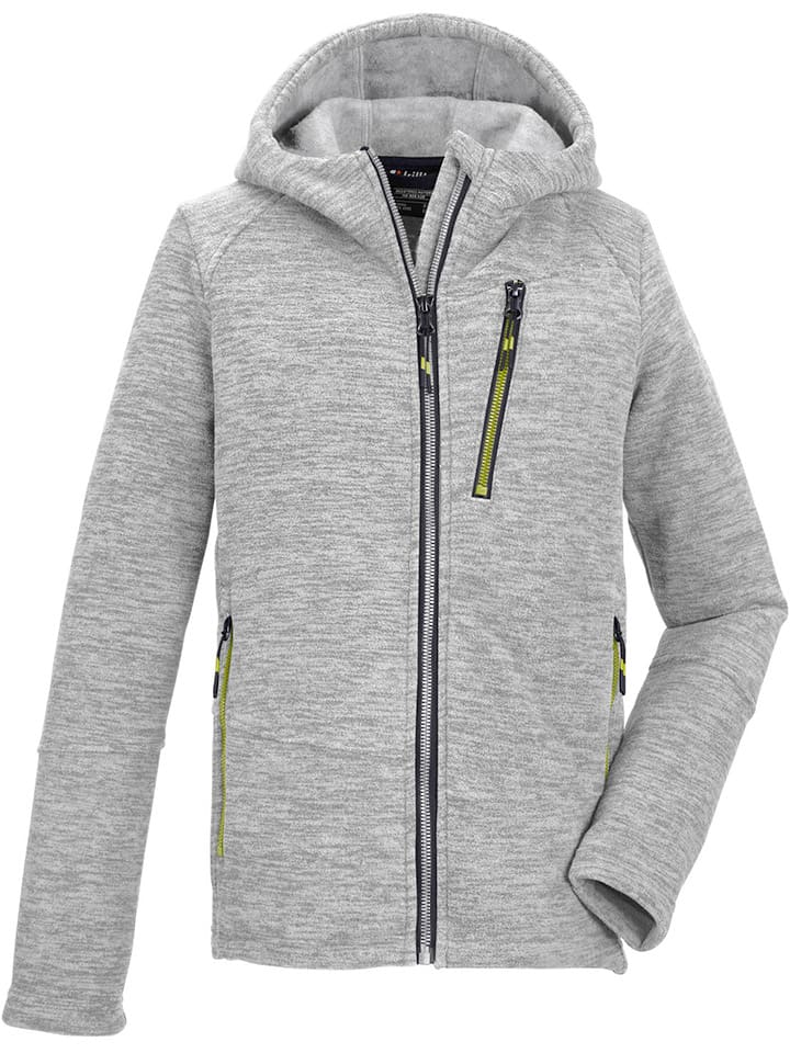 Killtec Fleecejacke in Grau günstig kaufen