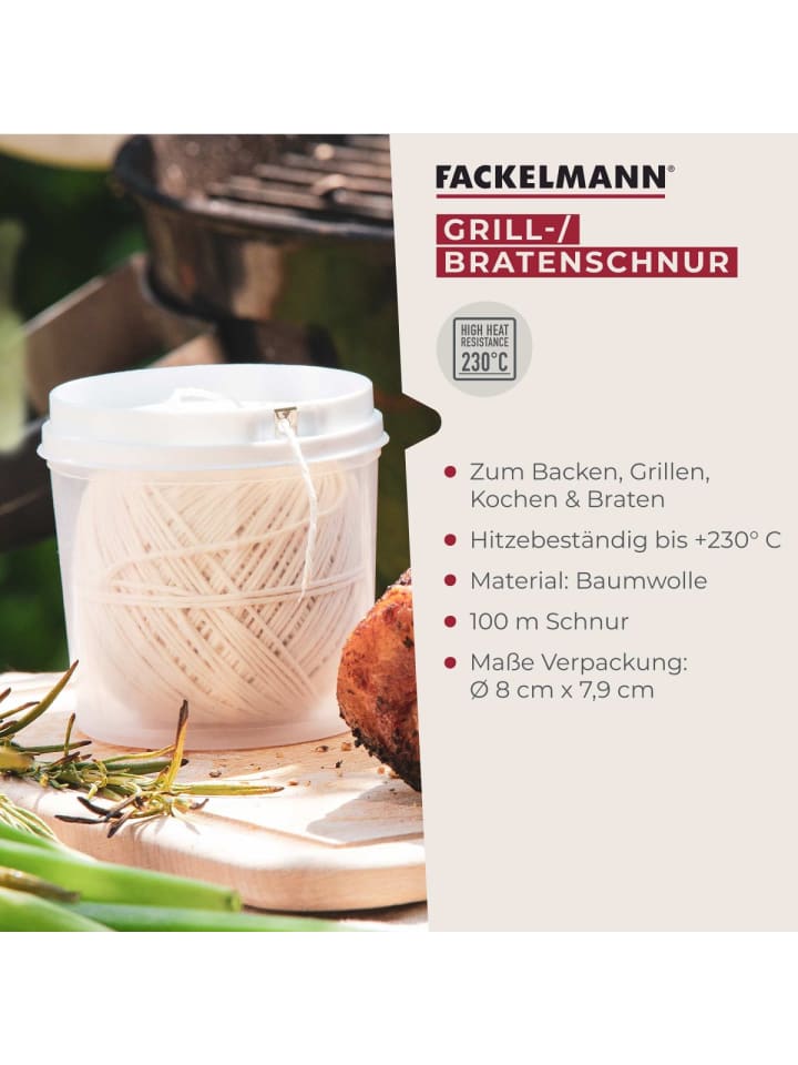 Fackelmann Bratenschnur, 8x7,5x7,5 cm günstig kaufen onesize