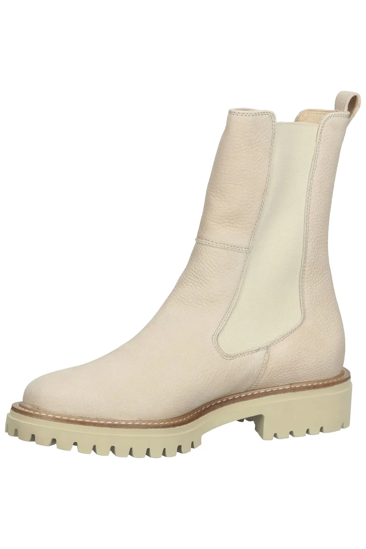 Paul Green  Stiefelette - Beige - Blockabsatz