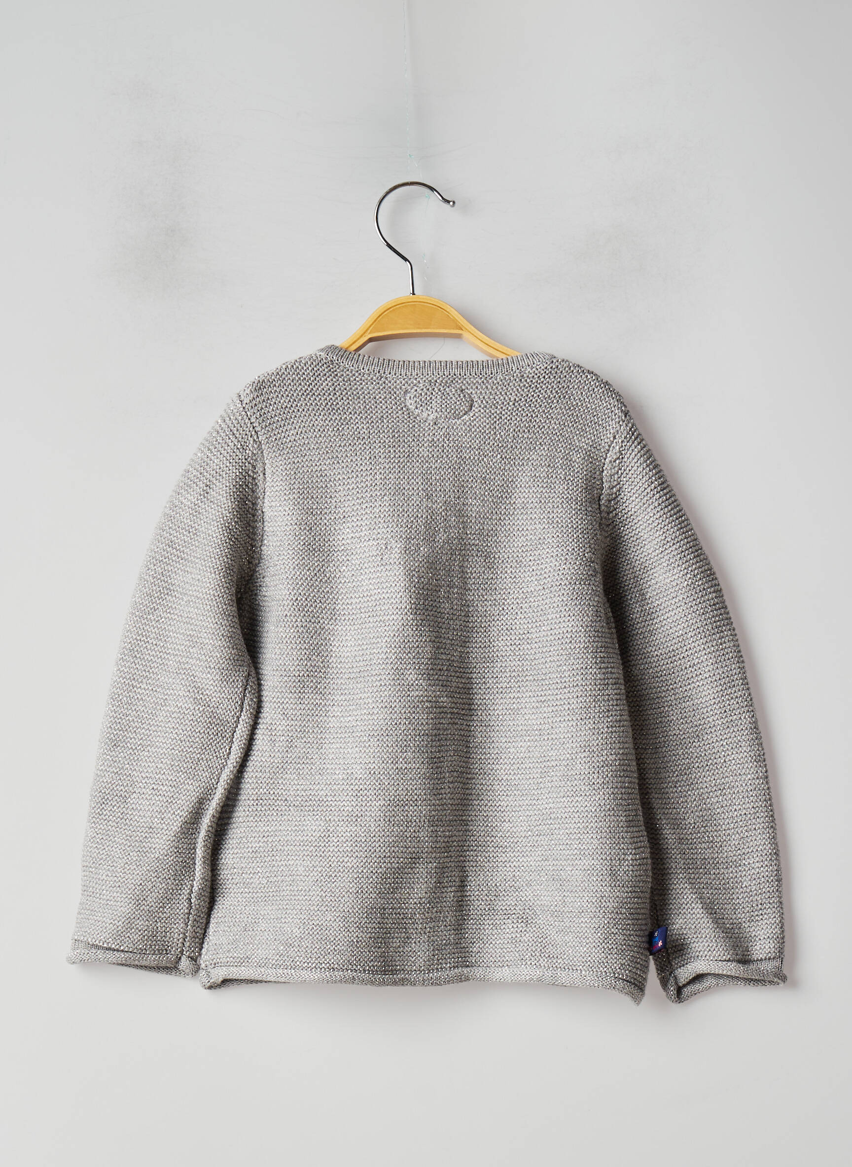 Sergent Major Cardigans Fille couleur gris