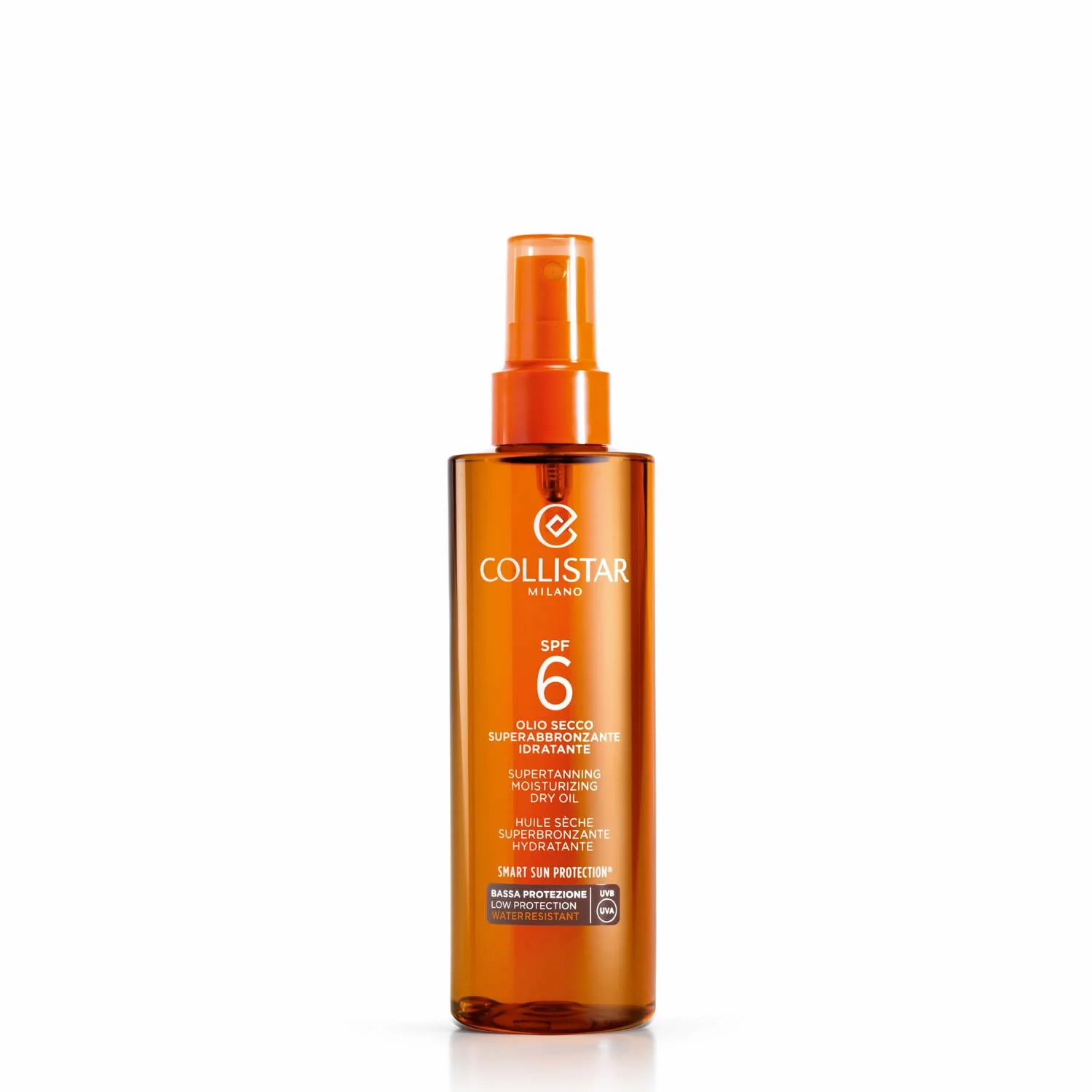 Super Tanning Moisturizing Oil SPF6 - Low protection body sun oil, Low protection body sun spray.