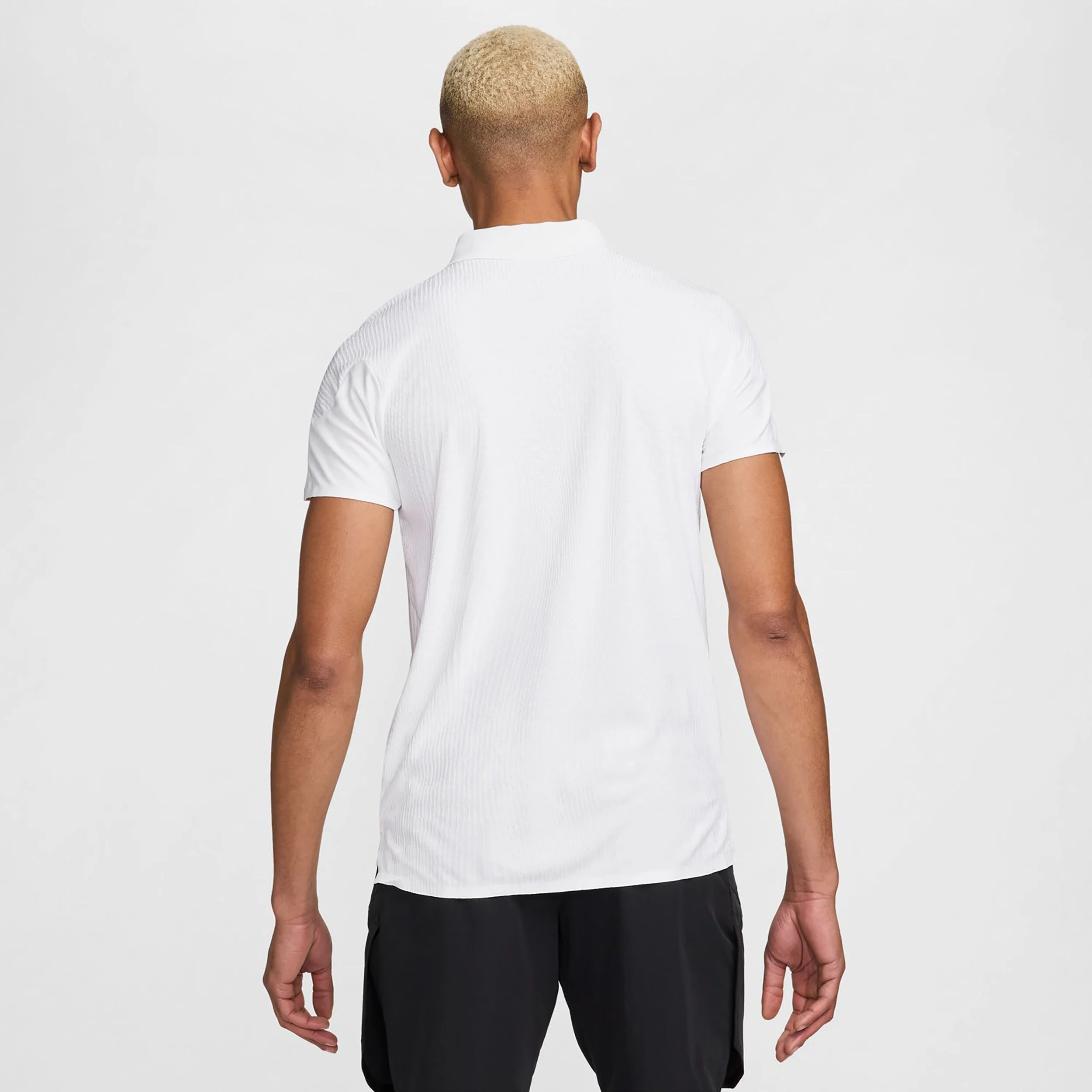 Dri-Fit Court Advantage Polo Herren - Weiß, Gold