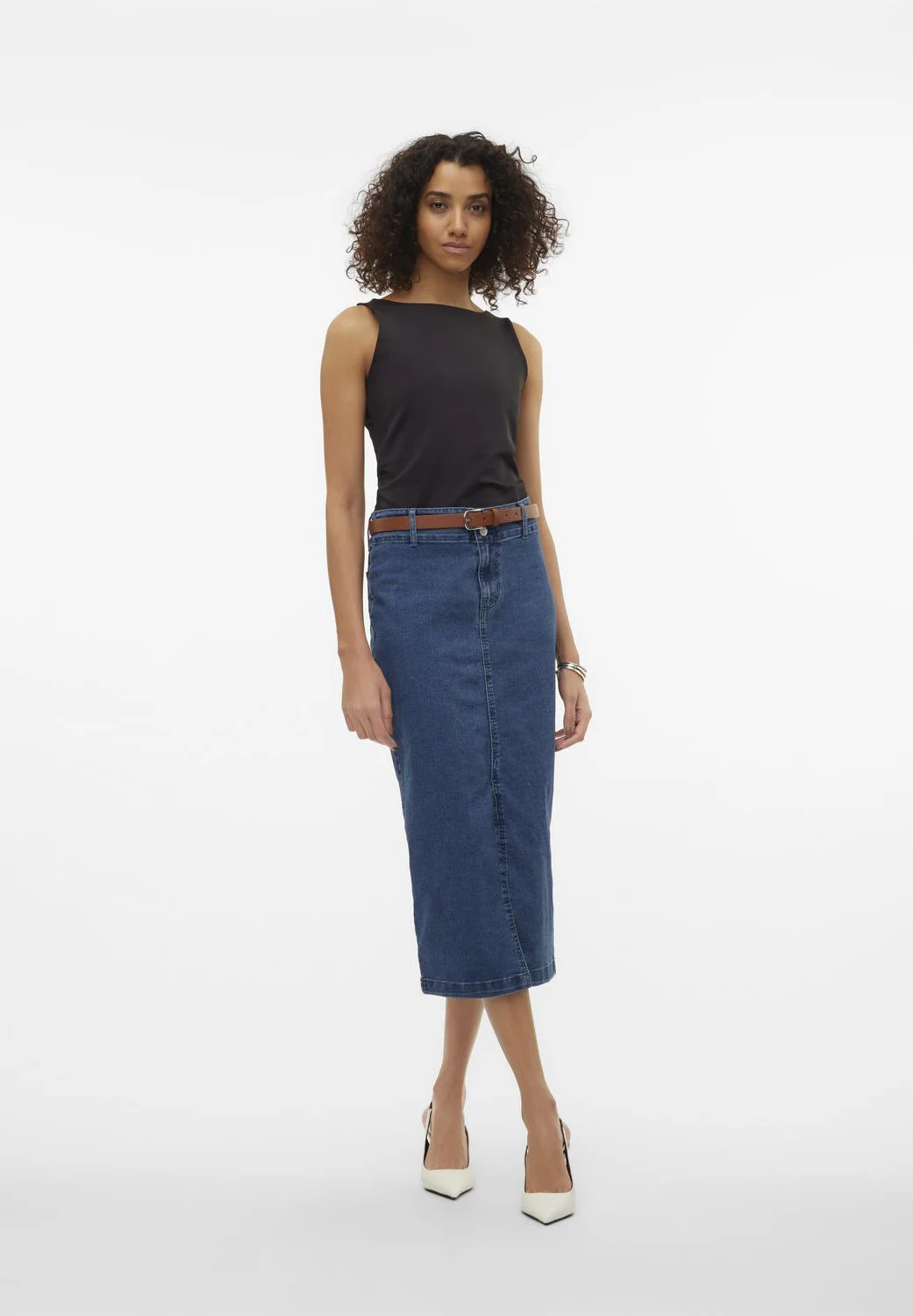 Vero Moda VMPEYTON FALDA DESLIZANTE - Falda tubo