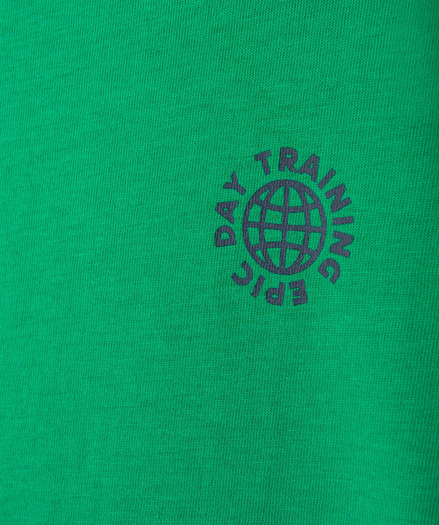 Tee-shirt Garçon tricolore à manches courtes vert | GEMO