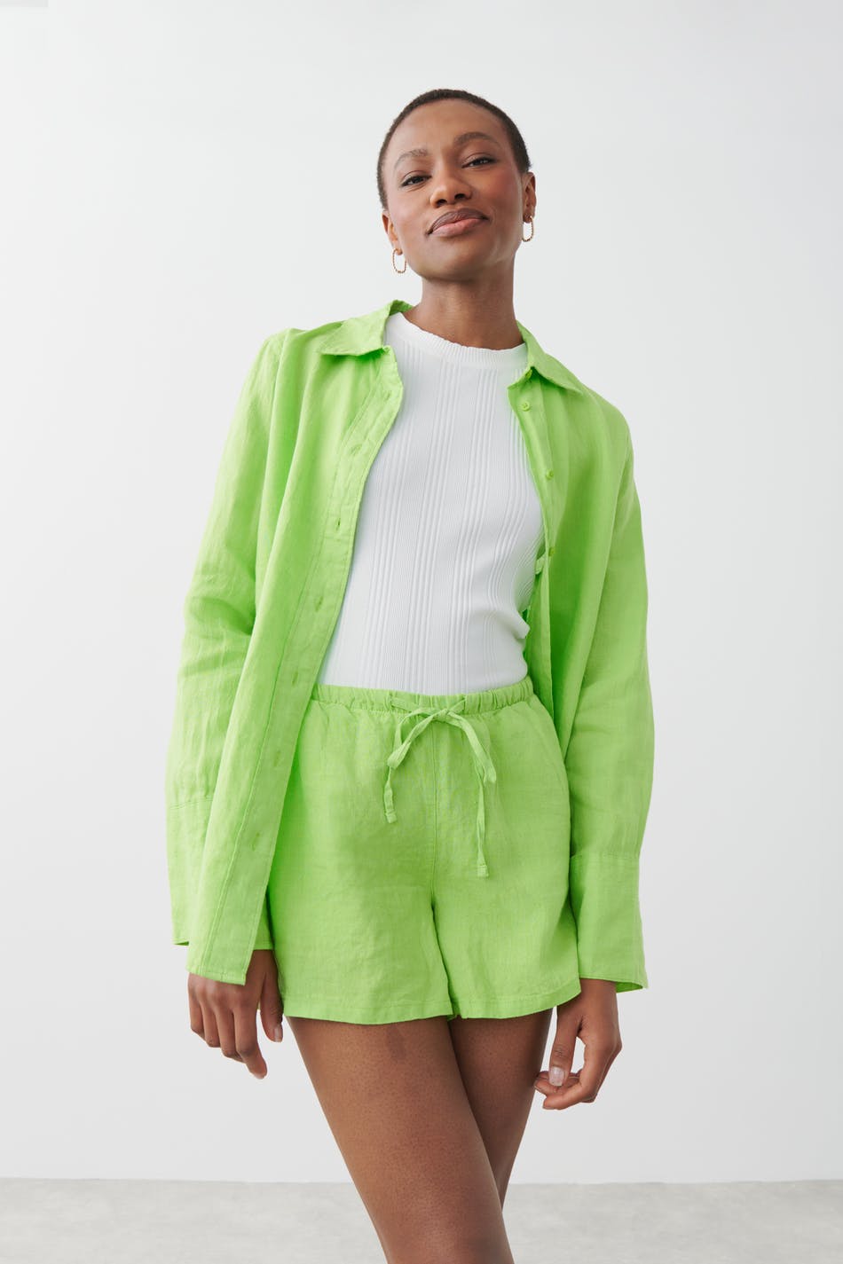 Disa linen shorts