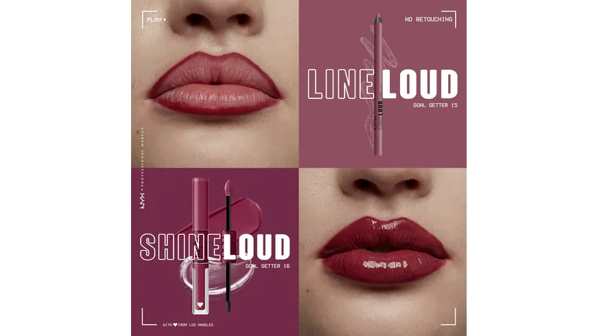 NYX PROFESSIONAL MAKEUP Line Loud Longwear Lipliner 1.2 g 15 - Goal Getter
