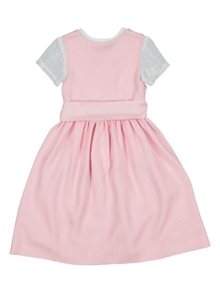 Turi Landhaus Dirndl in Rosa/ Hellblau günstig kaufen