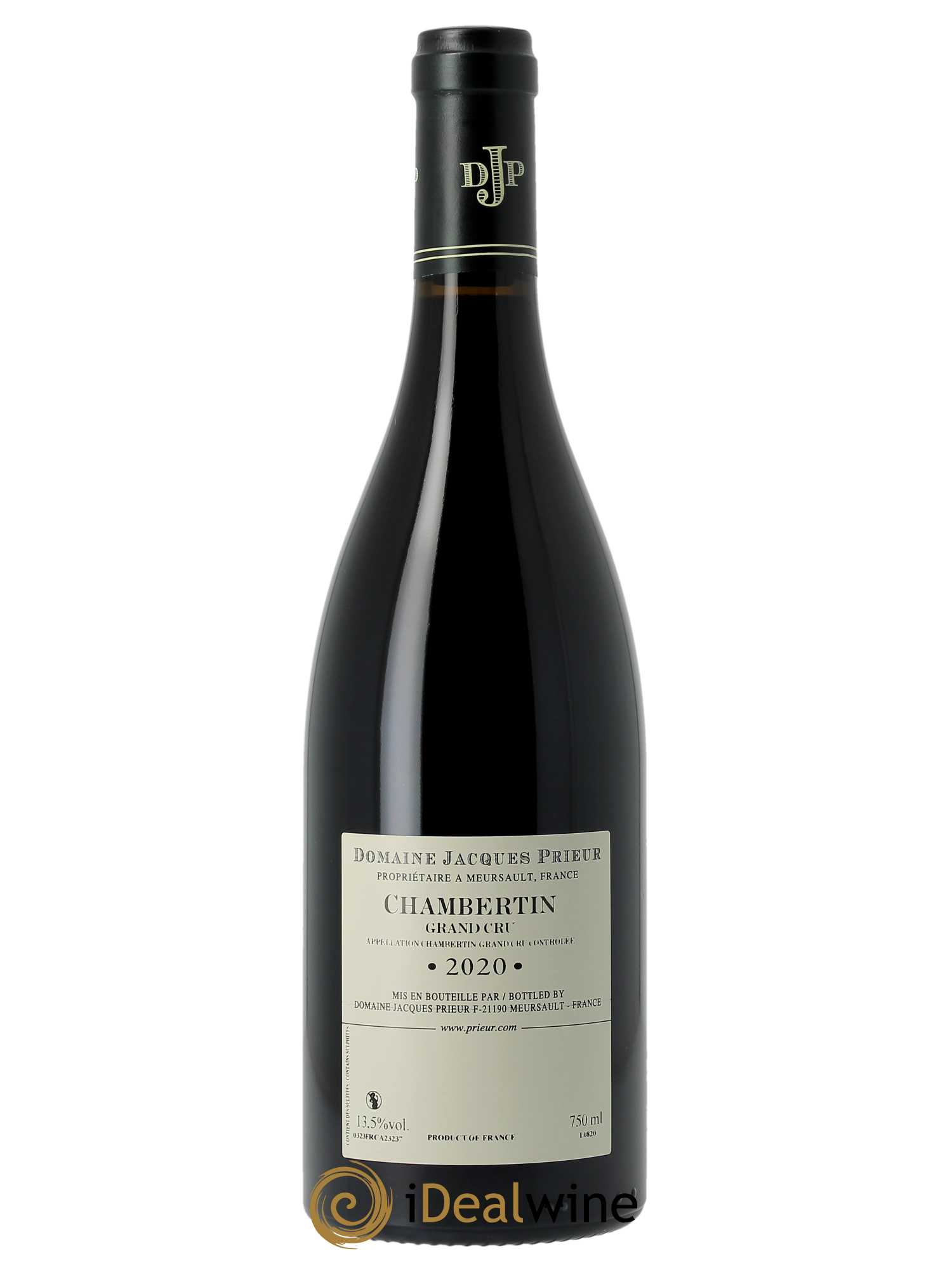 Chambertin Grand Cru Jacques Prieur (Domaine)  2020 - Lot de 1 Bouteille