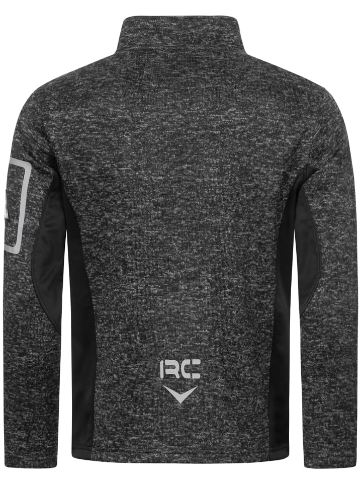 Rock Creek Fleecejacke in Schwarz günstig kaufen