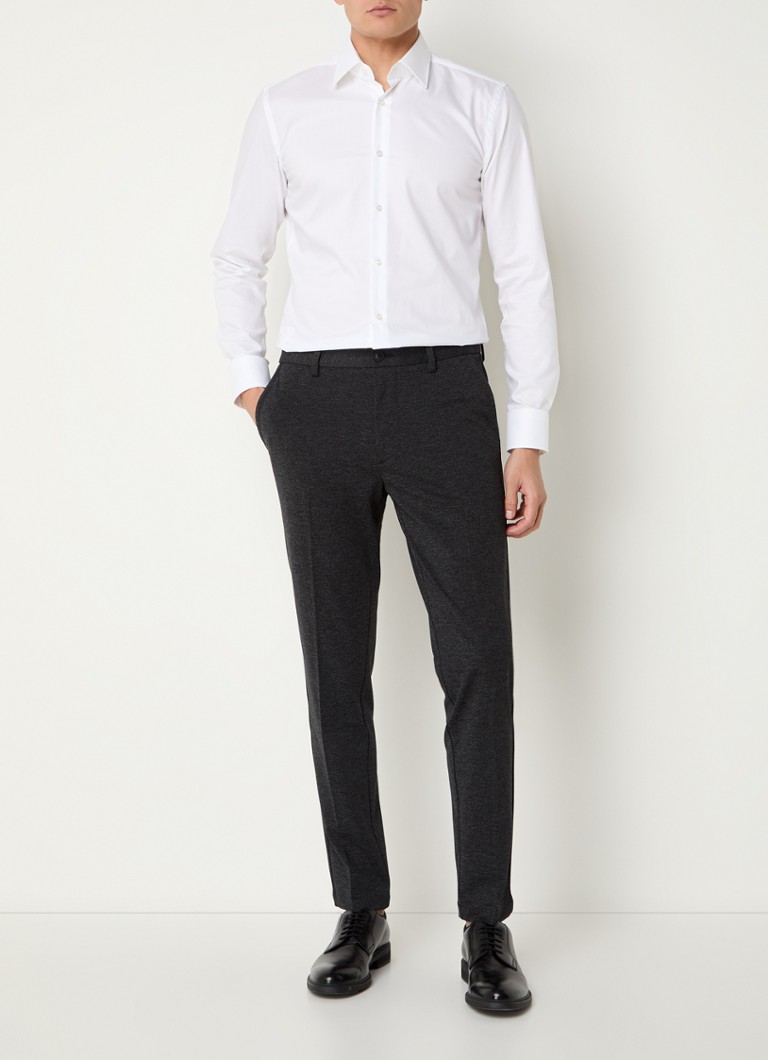 Pantaloni slim fit HUGO BOSS P-Kaiton cu panouri laterale