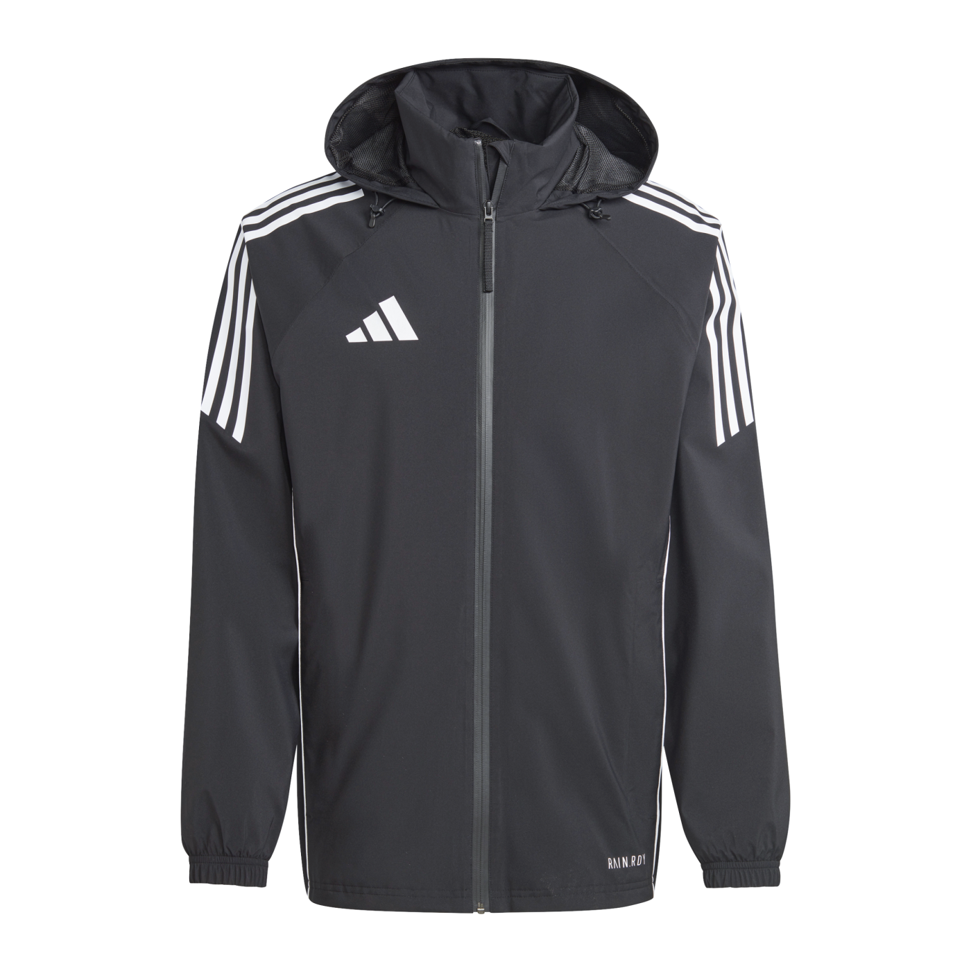 adidas Tiro 24 Regenjacke Schwarz Weiss Laufschuh