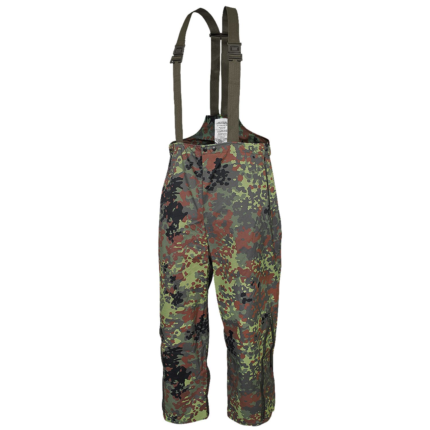 Bundeswehr Hose Nässeschutz flecktarn