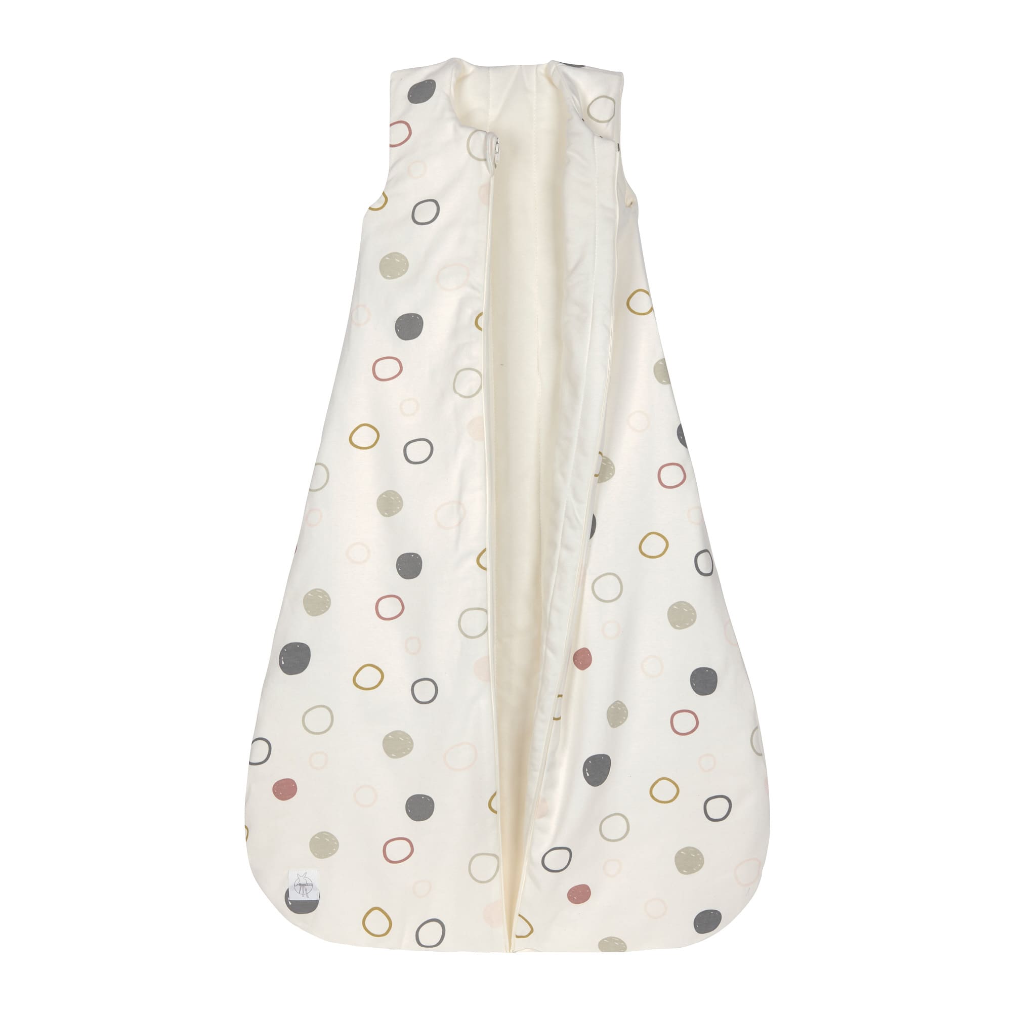 Babyschlafsack 2,5 TOG - Circles offwhite, Beige