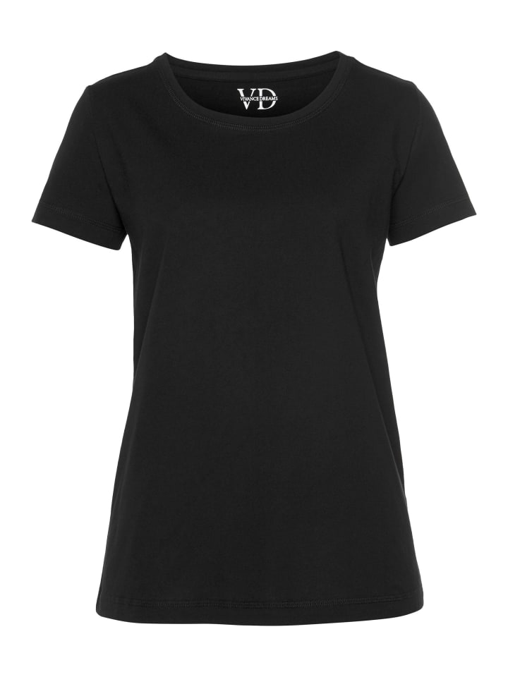 VIVANCE DREAMS Shorty in schwarz-gemustert günstig kaufen 32/34