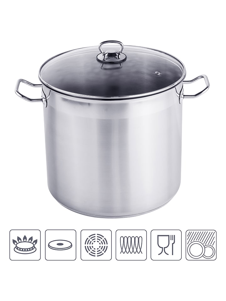 Chefware 2tlg. Edelstahl-Kochtopf - 20 l günstig kaufen onesize