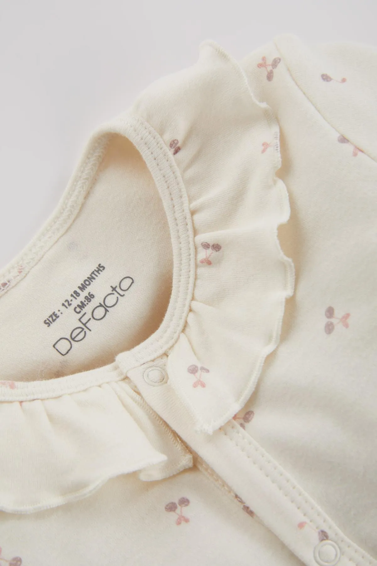 DeFacto  Baby-Overall mit Obstmuster für Mädchen
