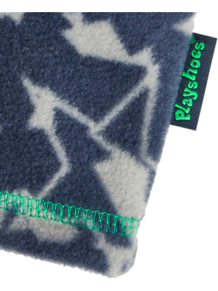 Playshoes Fleece-Schlauchschal Sterne Camouflage in Dunkelgrau günstig kaufen onesize