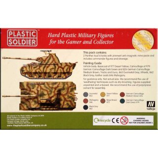 REINFORCEMENTS 1:72 German Panther Ausf A with Zimmerit Easy Assembly (1)